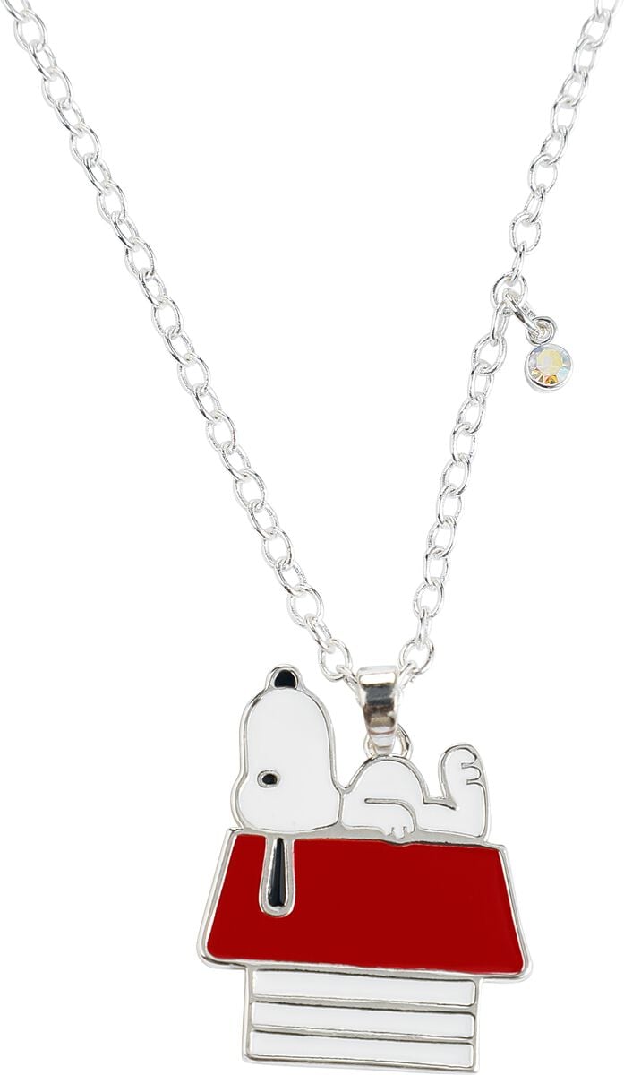 Peanuts Snoopy Unisex Halsketting - zilverkleurig - Standard