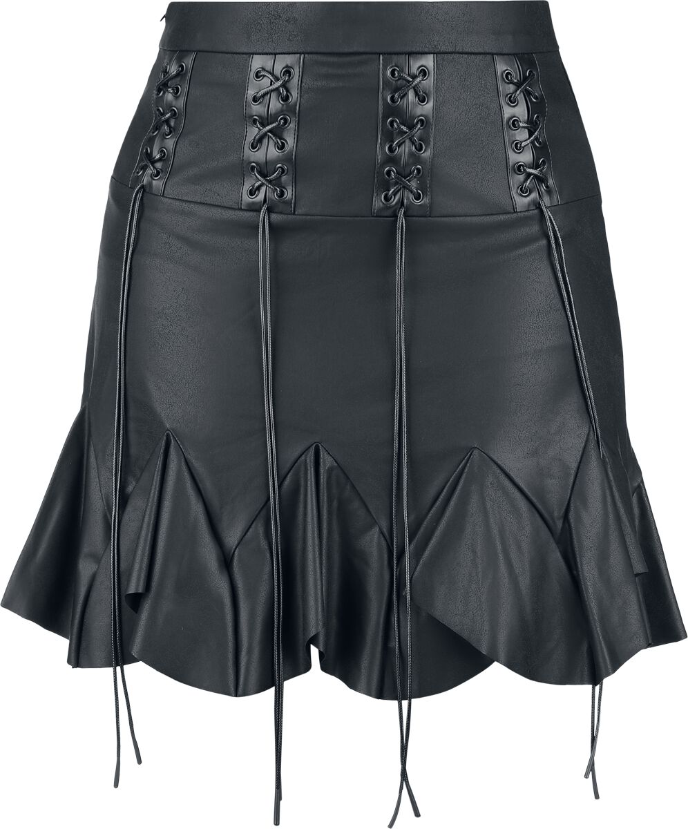 Gothicana by EMP - Gothic Kort kjol - Eternal Allure - S XXL - för Dam - svart
