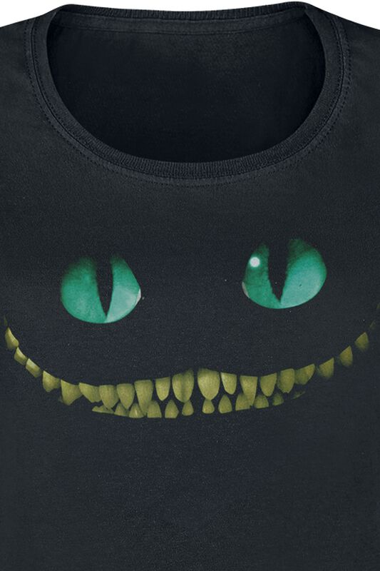 Filme & Serien Bekleidung Grinsekatze T-Shirt - Smile aus Alice im Wunderland