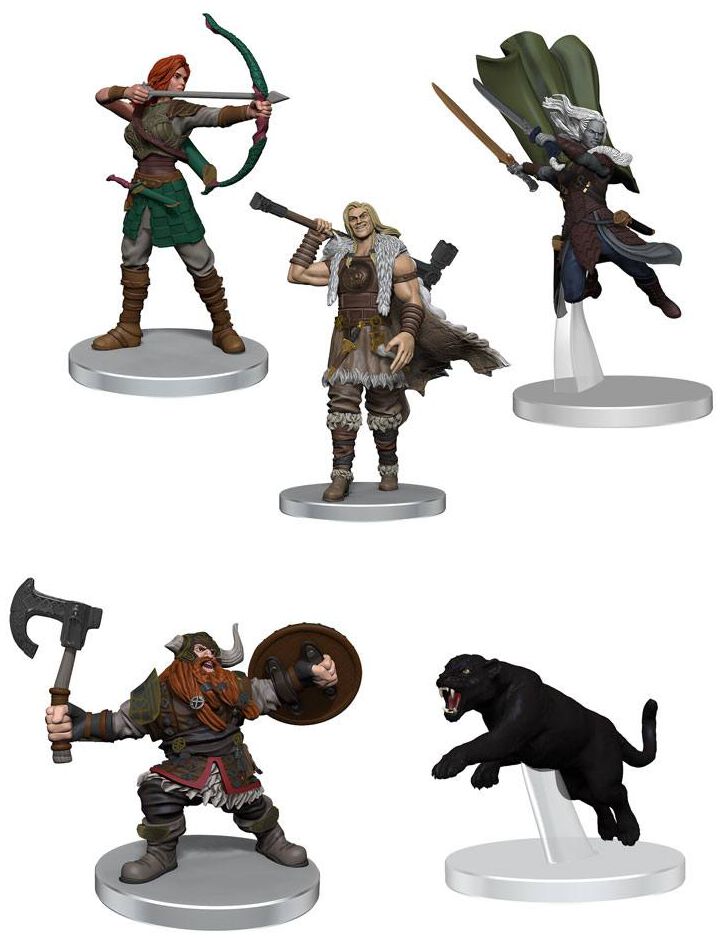 Magic: The Gathering Adventures in the Forgotten Realms Companions of the Hall Collection Figures multicolour