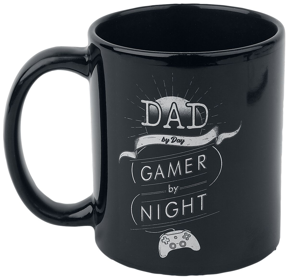 Dad By Day - Gamer By Night  Cup black