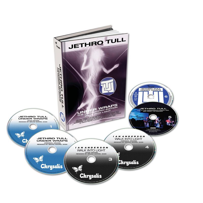 Under Wraps (The Unwrapped Edition) von Jethro Tull - 5-CD & Blu-ray (Standard)