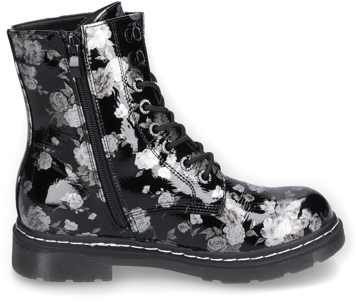 Dockers by Gerli Schnürboots Boot schwarz multicolor