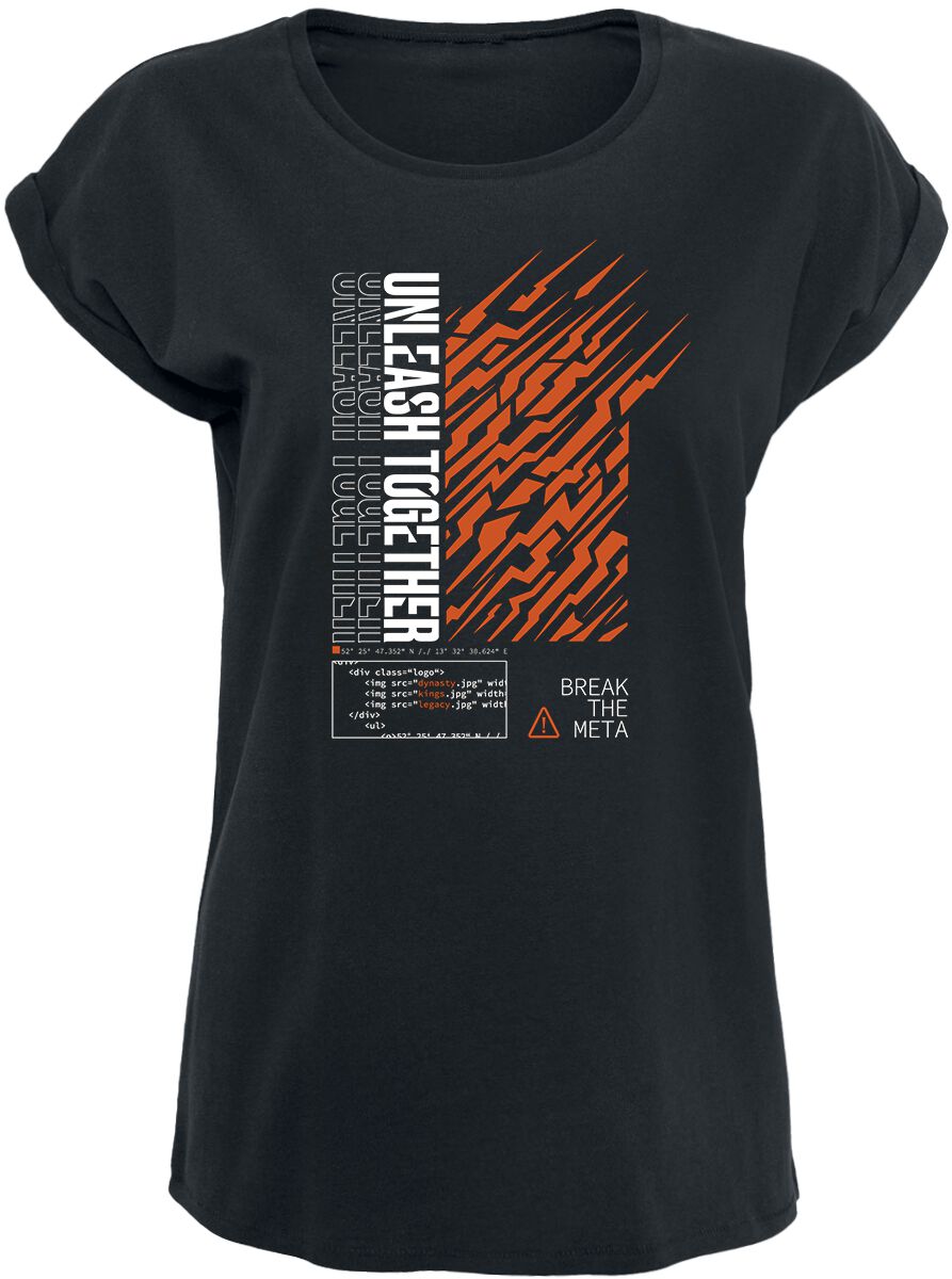 LEC UF Texture T-Shirt schwarz