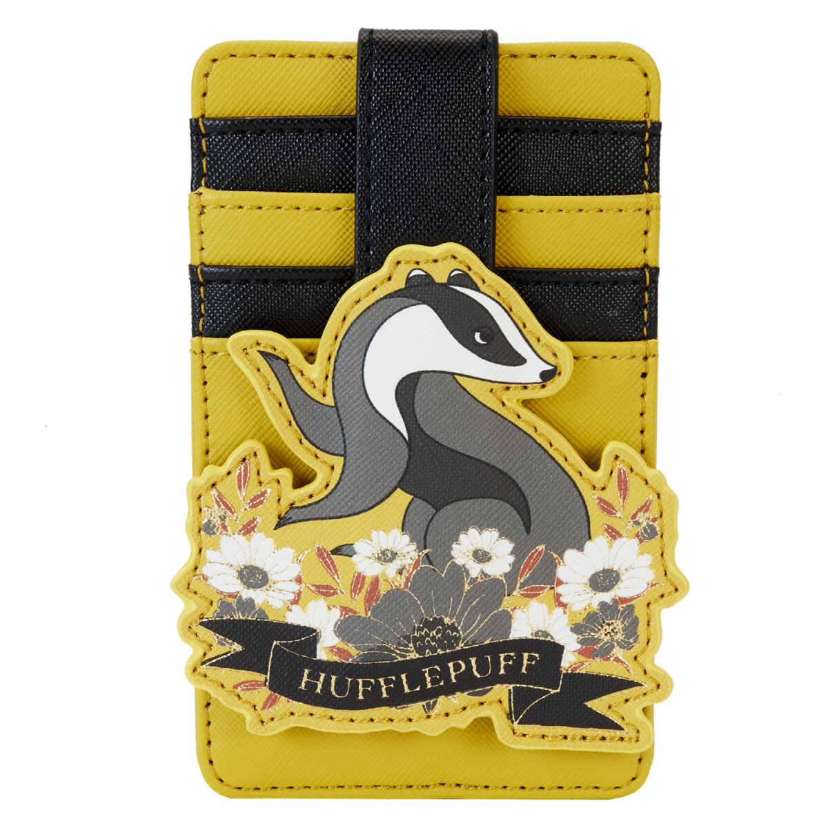 Levně Harry Potter Loungefly - Hufflepuff Pouzdro na karty žlutá