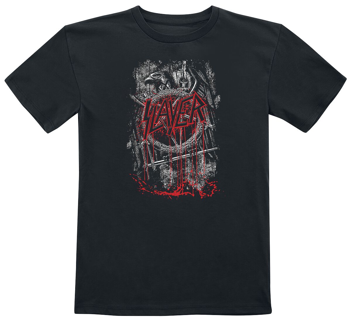Image of Slayer Kids - Dripping Eagle Kinder-Shirt schwarz