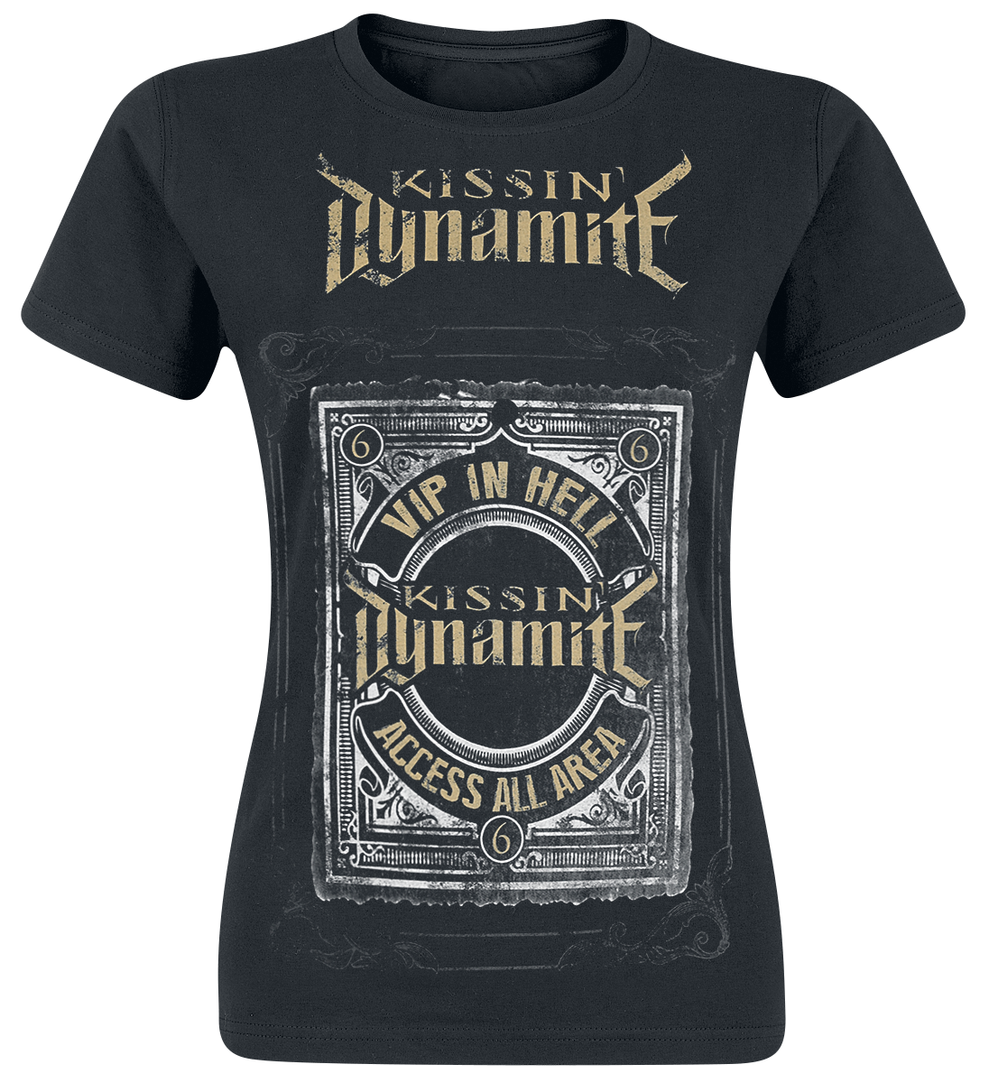 Kissin´ Dynamite - VIP - Girls shirt - black image