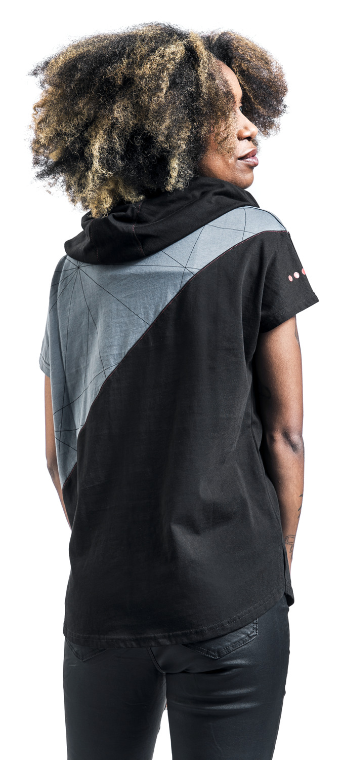 DOTA 2 Team Up T-Shirt schwarz grau