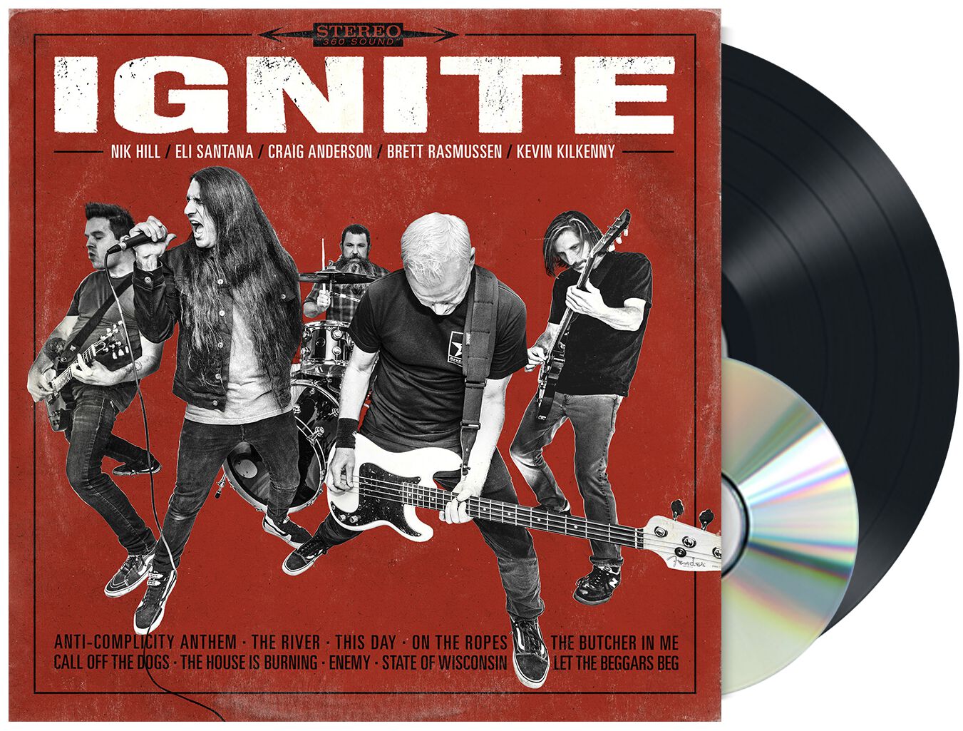 Image of Ignite Ignite LP & CD schwarz