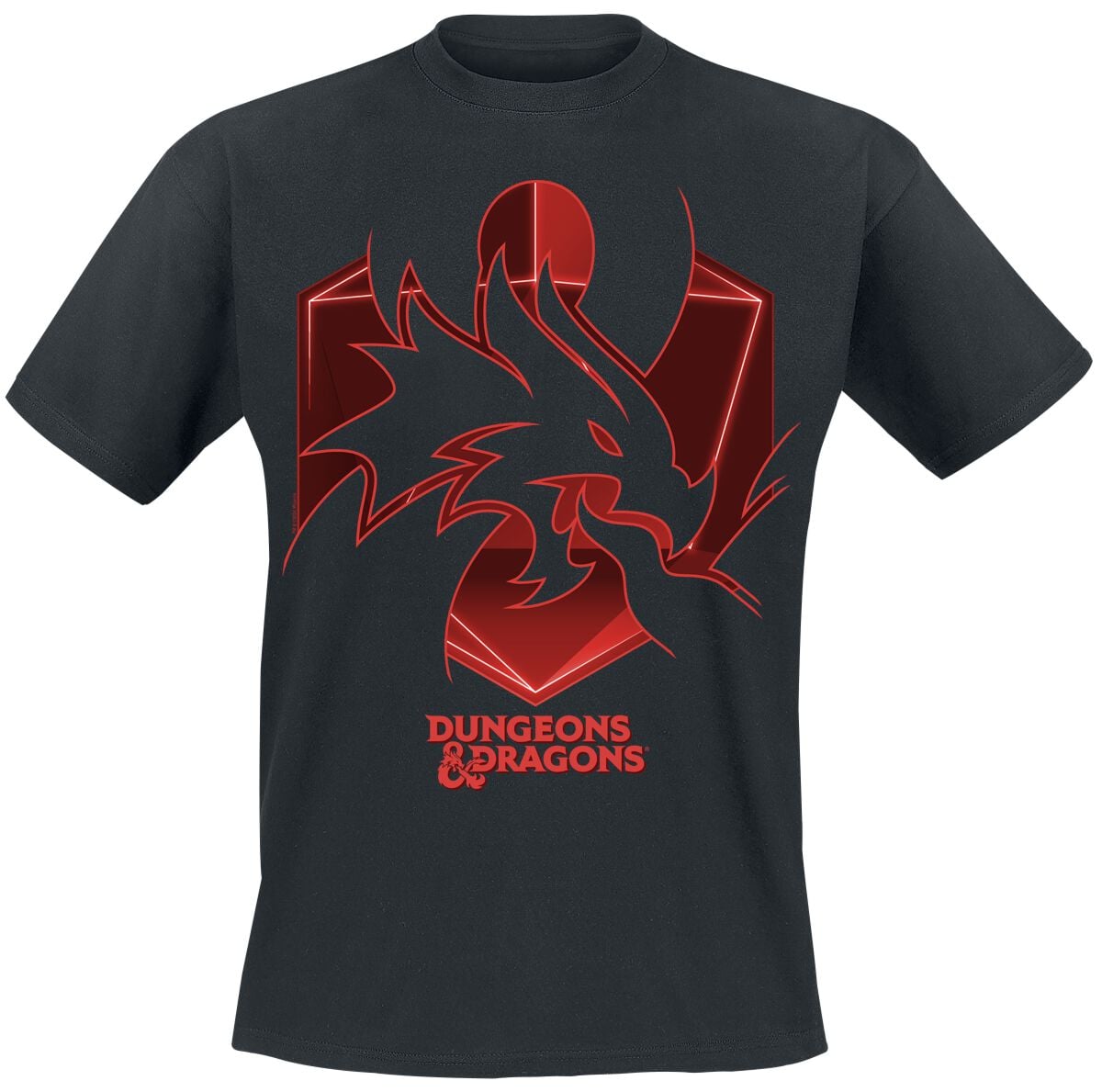 Dungeons and Dragons - Gaming T-Shirt - Ampersand - S bis XXL - für Männer - Größe L - schwarz