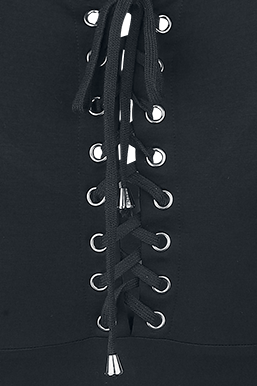 Jawbreaker Modern Witch Dress Kurzes Kleid schwarz weiß