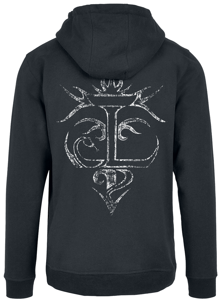 Lord Of The Lost Armorial Kapuzenpullover schwarz