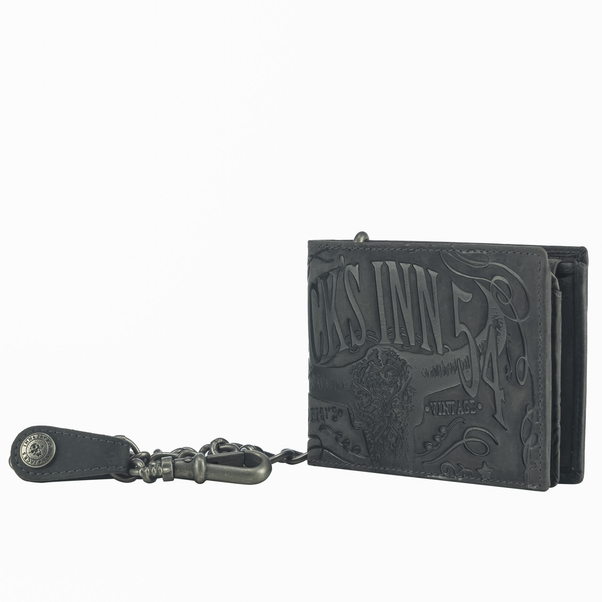 Jack's Inn 54 Spade Geldbörse schwarz