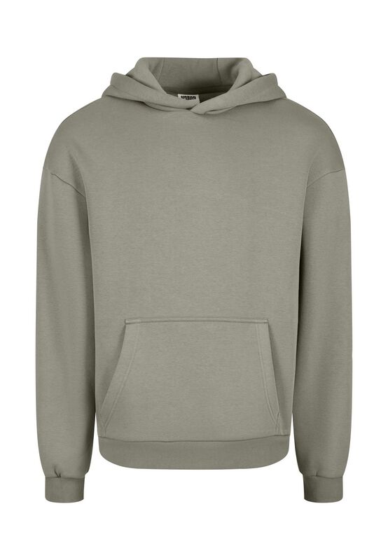 Urban Classics Fluffy Hoody Kapuzenpullover oliv in 3XL
