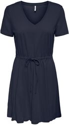 ONLMAY S/S V-NECK SHORT DRESS JRS NOOS, Only, Mittellanges Kleid