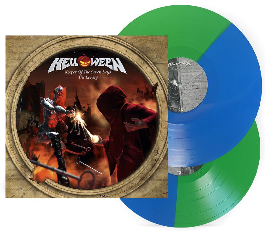 Helloween Keeper of the seven keys – The legacy LP farbig