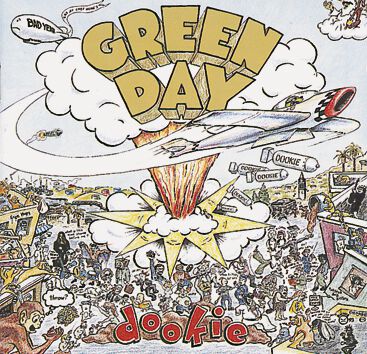 Green Day Dookie CD multicolor