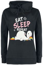 Eat Sleep. Repeat., Pummeleinhorn, Sweatshirt