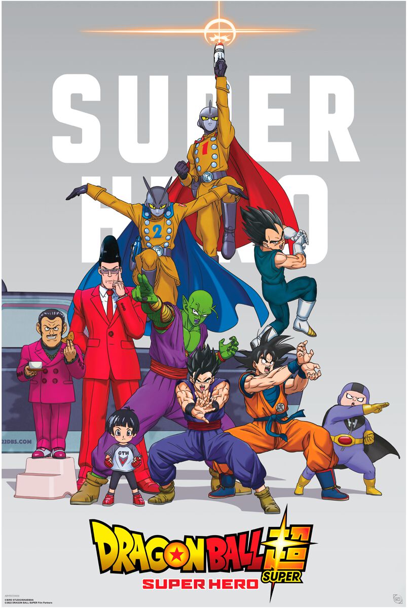 Dragon Ball Hero - Group Poster multicolor
