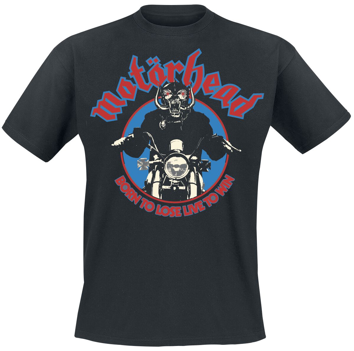 Image of Motörhead Biker Warpig T-Shirt schwarz