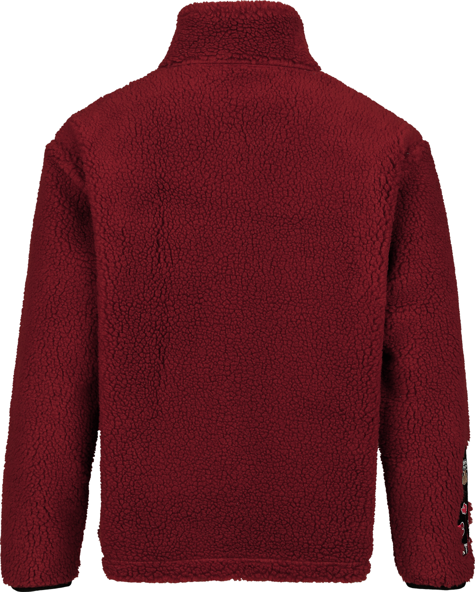 Thumbnail - Naruto Shippuden Mangekyō Sharingan Übergangsjacke rot in XXL