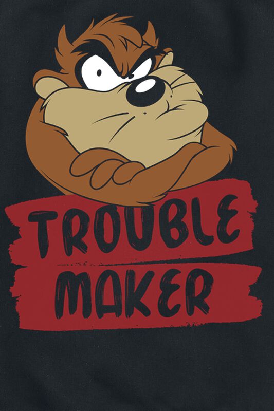Kinder Mädchen Kids - Taz - Trouble Maker | Looney Tunes Kapuzenpullover