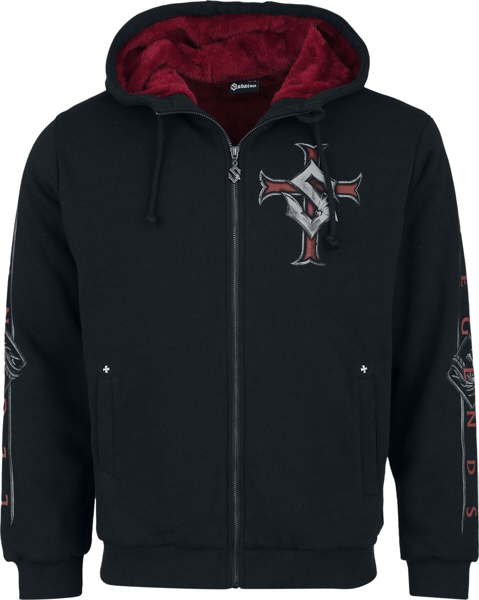 Sabaton EMP Signature Collection Kapuzenjacke schwarz in 3XL