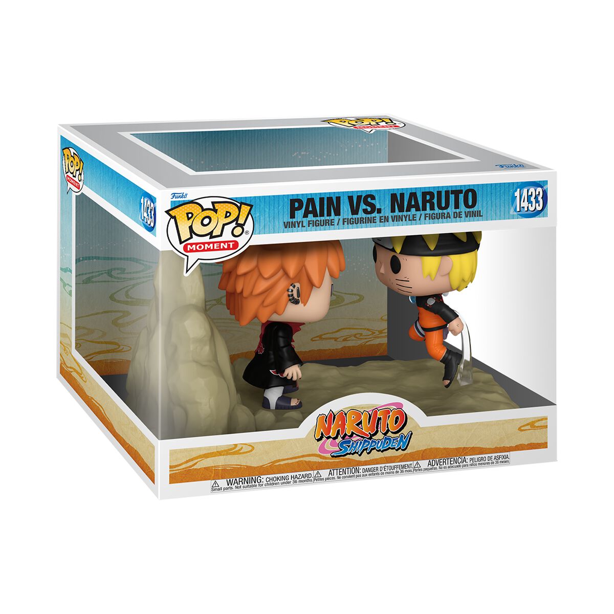 Levně Naruto Vinylová figurka č.1433 Pain vs. Naruto (Pop! Moment) Sberatelská postava vícebarevný