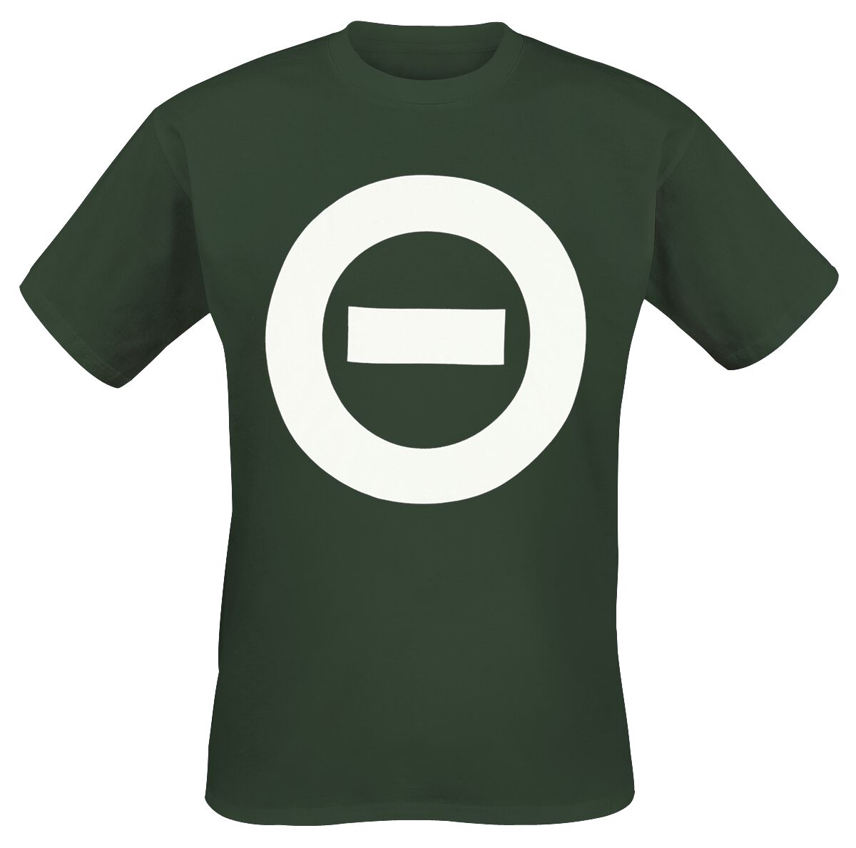 Image of Type O Negative Keep Back Symbol T-Shirt grün