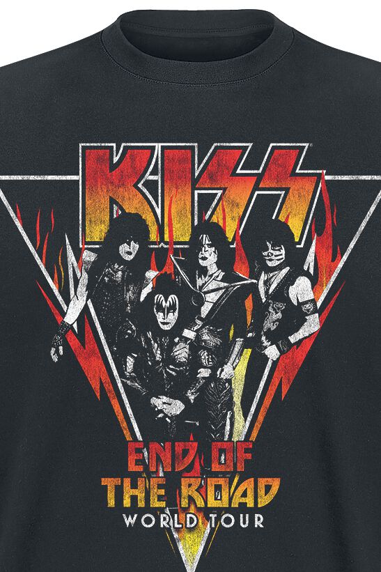 EOTR World Tour Triangle T-Shirt schwarz von Kiss