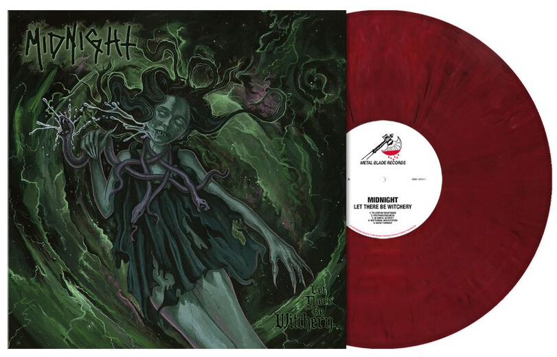 Midnight Let there be witchery LP coloured