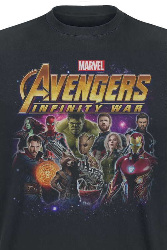 Filme & Serien Nachhaltiges Fan Merch Group | Avengers T-Shirt