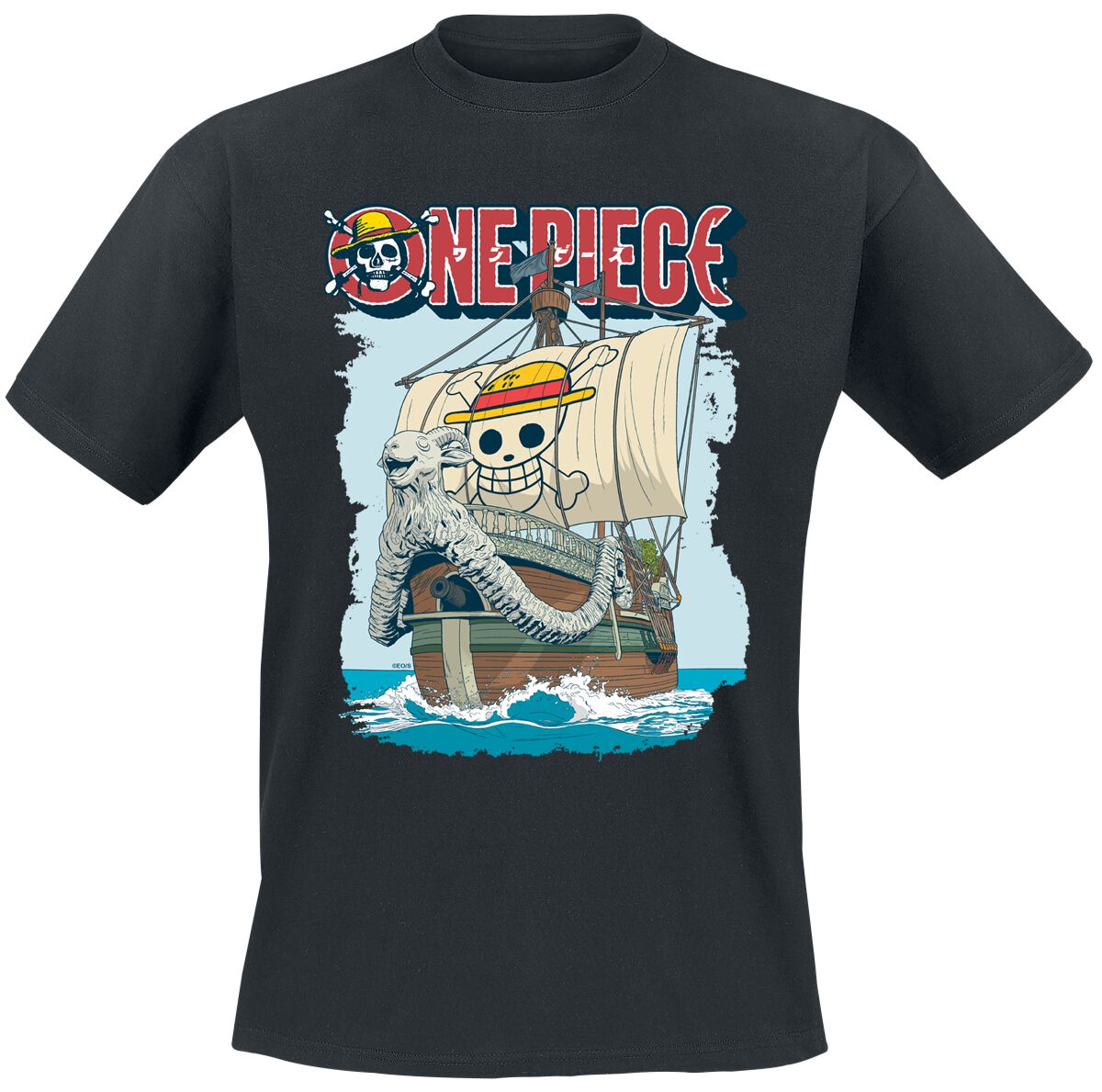 0199756040467 - Going Merry T-Shirt weiß in M