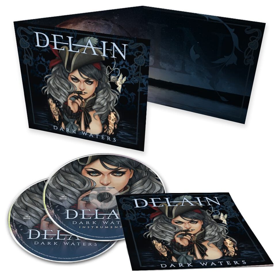 Levně Delain Dark waters 2-CD standard