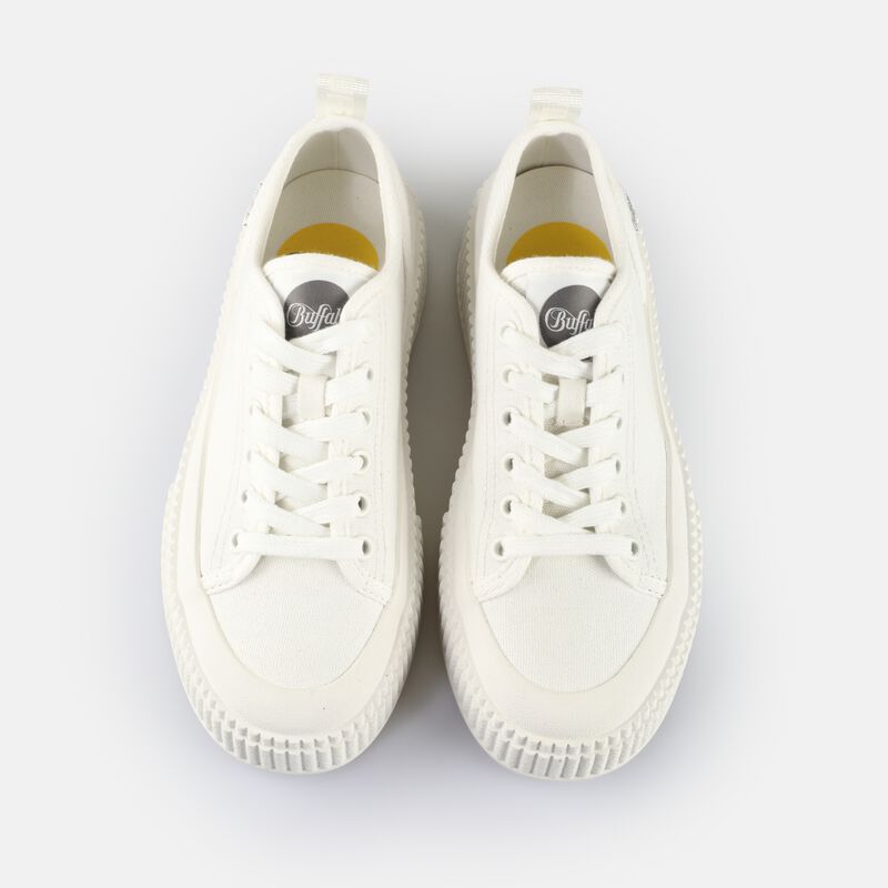 Buffalo Sneaker - MADISON LOW - EU36 bis EU41 - für Damen - Größe EU39 - weiß