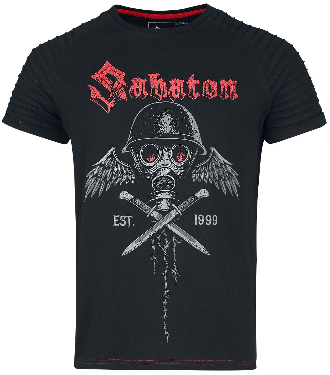 Sabaton T-Shirt - EMP Signature Collection - S bis 3XL - für Männer - Größe M - schwarz  - EMP exklusives Merchandise!