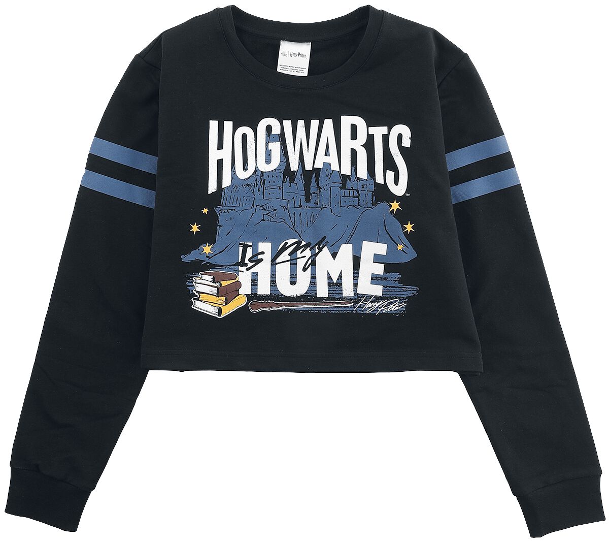 Sweat-Shirt de Harry Potter - Enfants - My Home - 164 à 176 - pour filles - noir