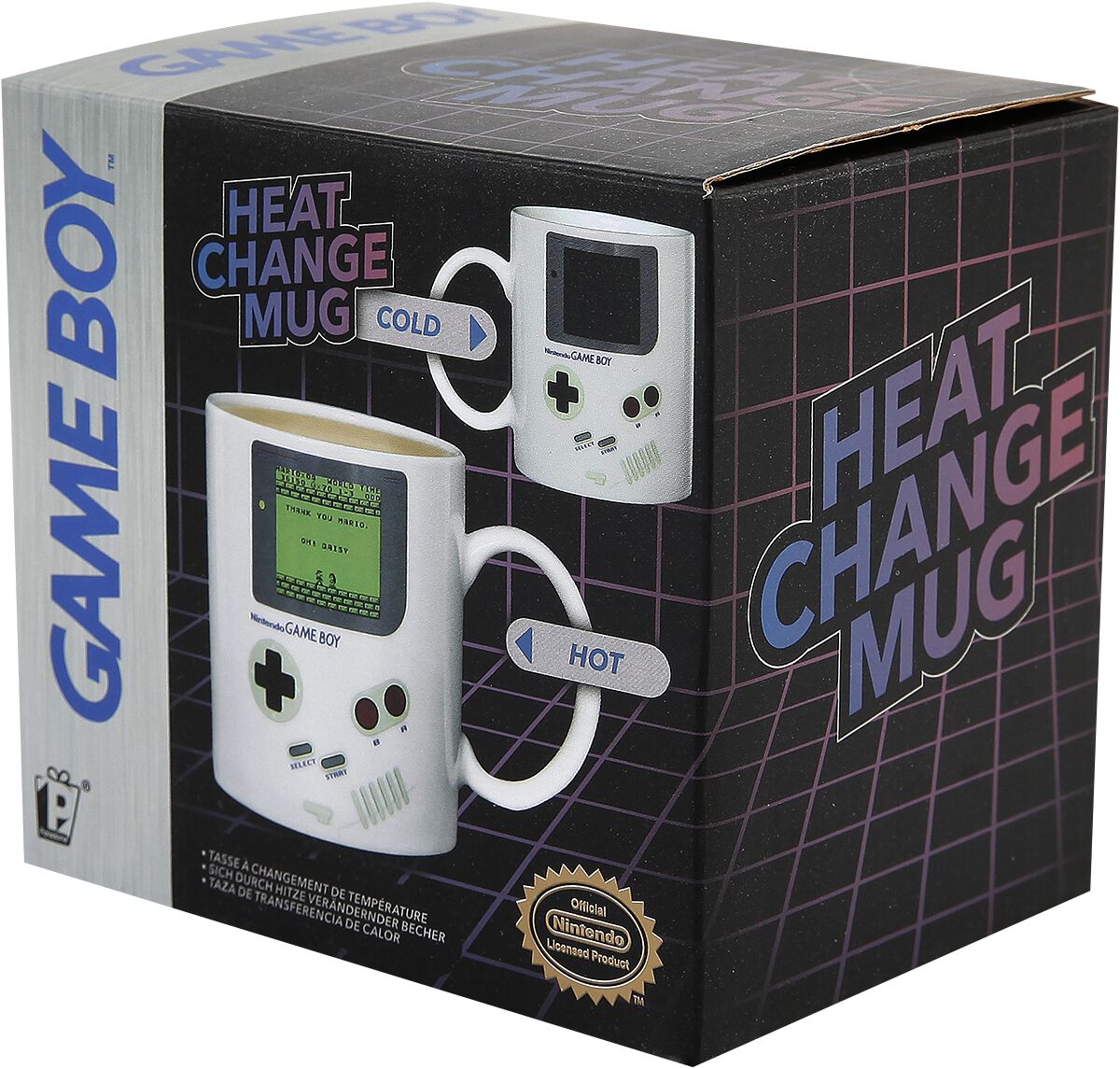 Nintendo - gaming Cup - Game Boy - Heat Change Mug - multicolour