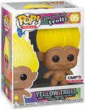 Yellow Troll Vinyl Figur 05, Trolls, Funko Pop!