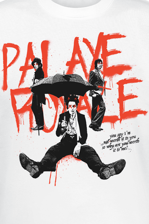Palaye Royale Umbrella T-Shirt weiß