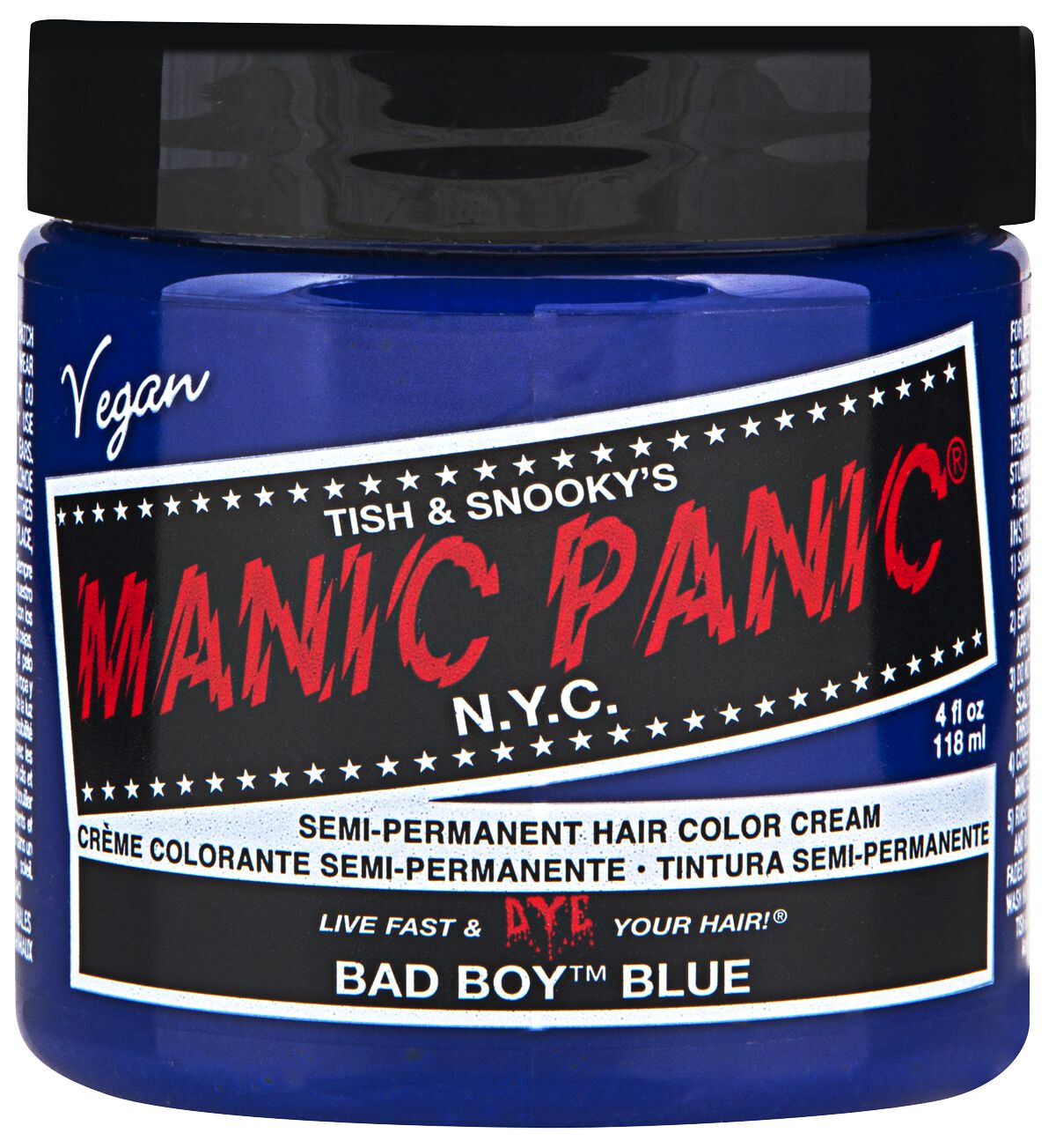 Manic Panic Bad Boy Blue - Classic  Haar-Farben  blau