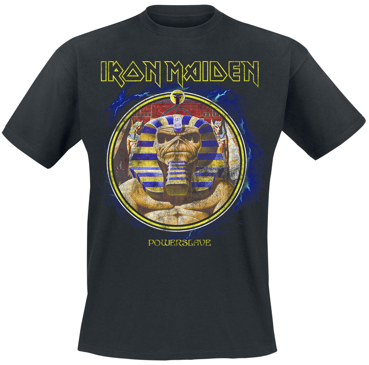 Powerslave Mummy T-Shirt schwarz von Iron Maiden