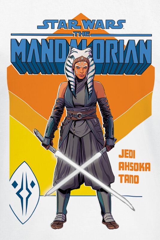 Filme & Serien Bekleidung The Mandalorian - Jedi Ahsoka Tano | Star Wars T-Shirt