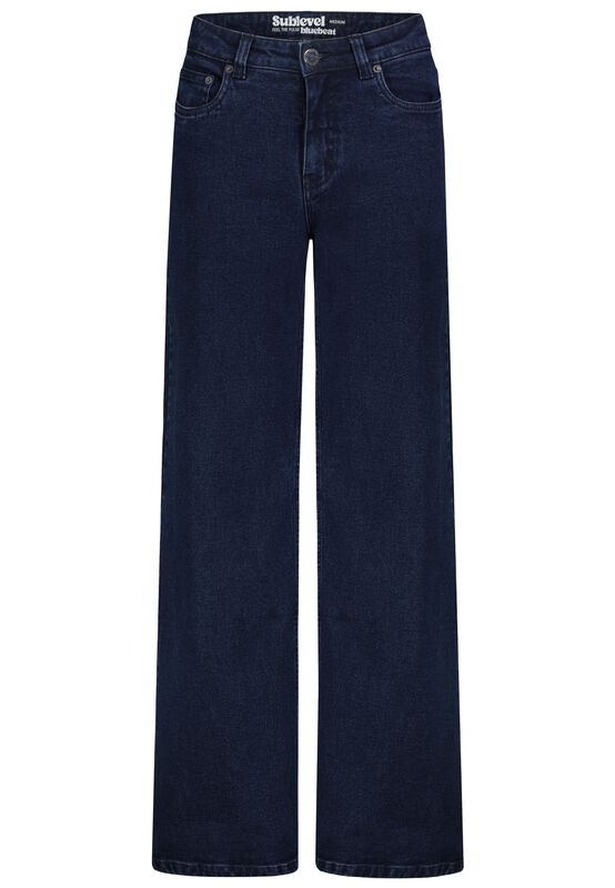 Sublevel Jeans - DENIM TROUSERS IN WIDE LEG - XS - für Damen - Größe XS - blau