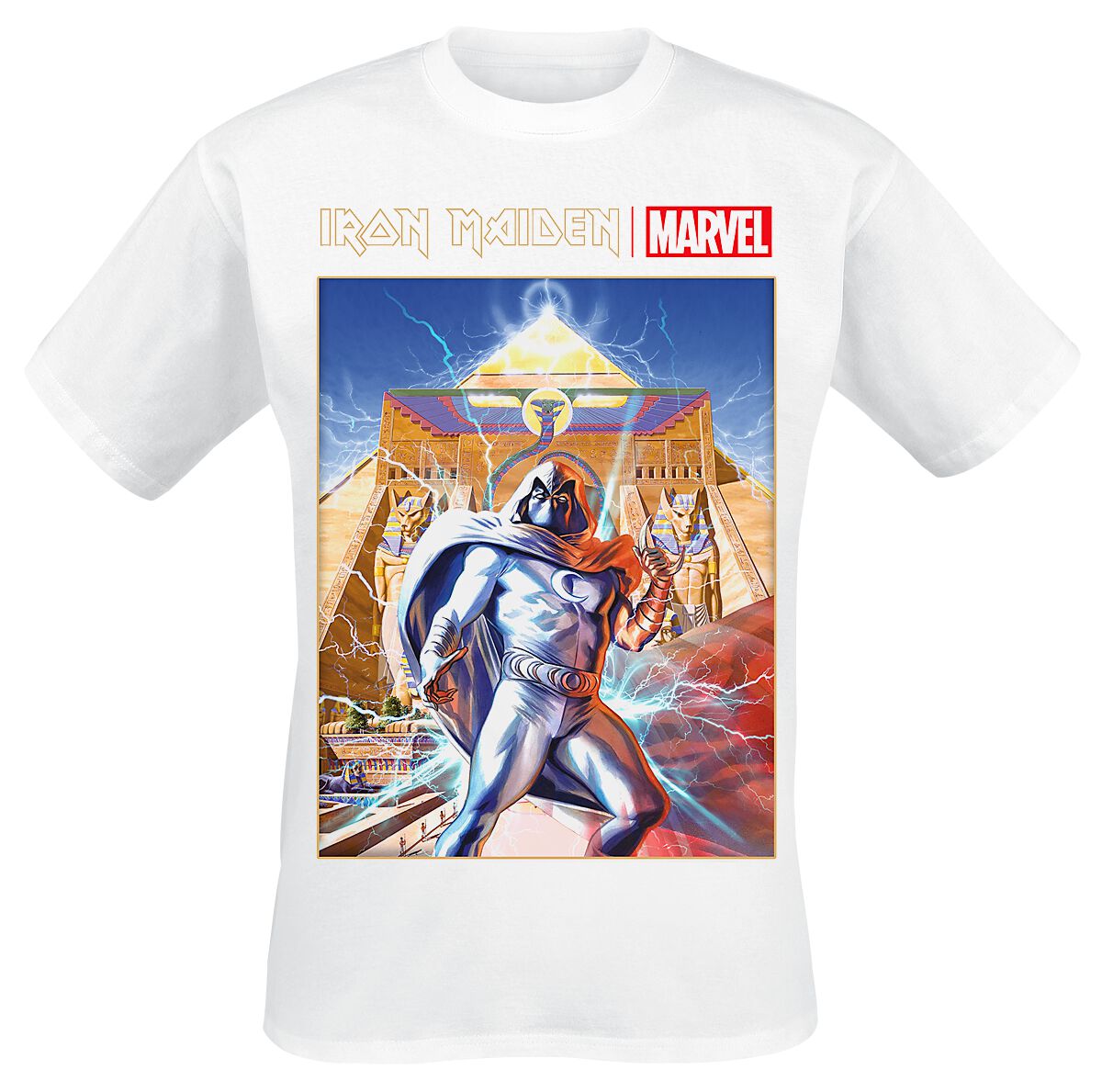 T-Shirt Manches courtes de Iron Maiden - Iron Maiden x Marvel Collection - Moon Knight - M à XXL - p