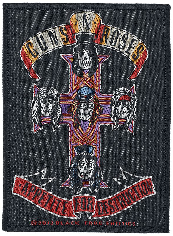 Band Merch Guns n Roses Appetite | Guns N Roses Patch