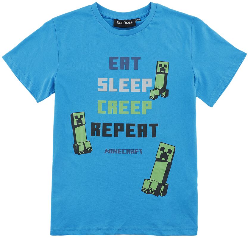 Kinder Kids (Gr. 98-134) Kids - Eat, Sleep, Creep, Repeat | Minecraft Kinder-Pyjama
