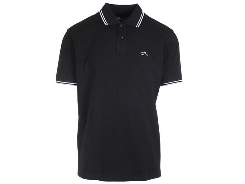 Polo Di Atticus - Classic Tipped Polo - S A 3XL - Uomo - Nero