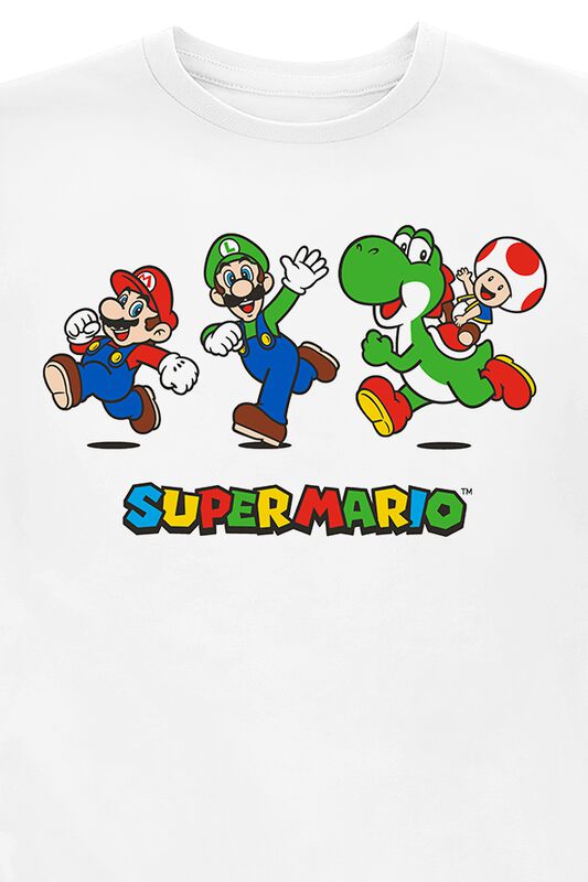 Kinder Jungen Kids - Running | Super Mario T-Shirt