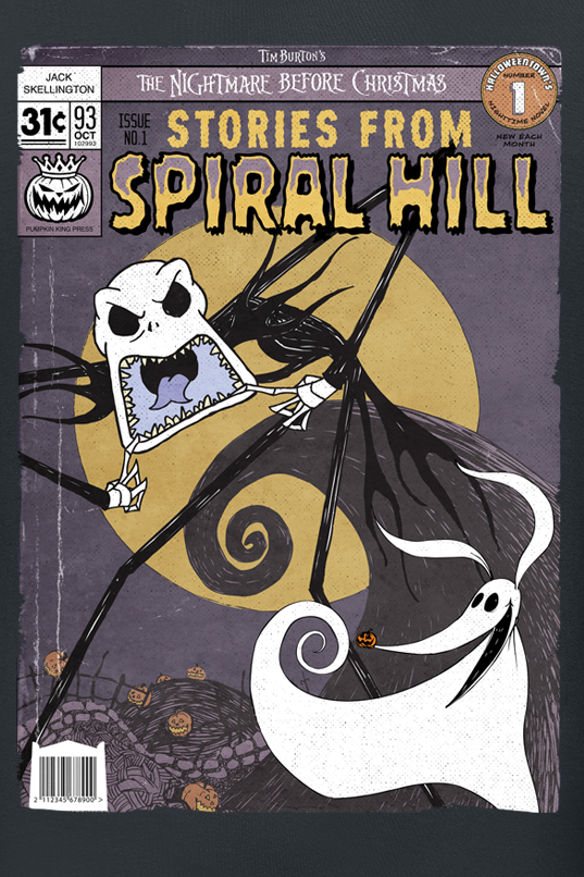 5056811574686 - Jack - Spiral Hill Cover T-Shirt schwarz in M